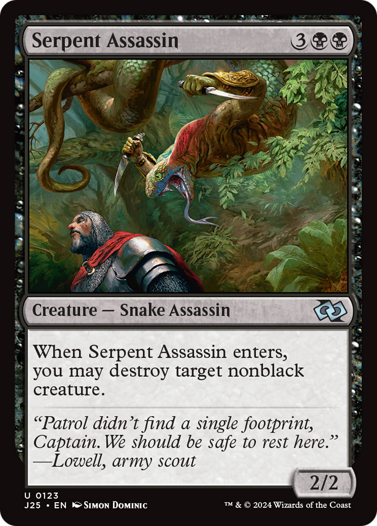 Serpent Assassin [Foundations Jumpstart] | Anubis Games and Hobby