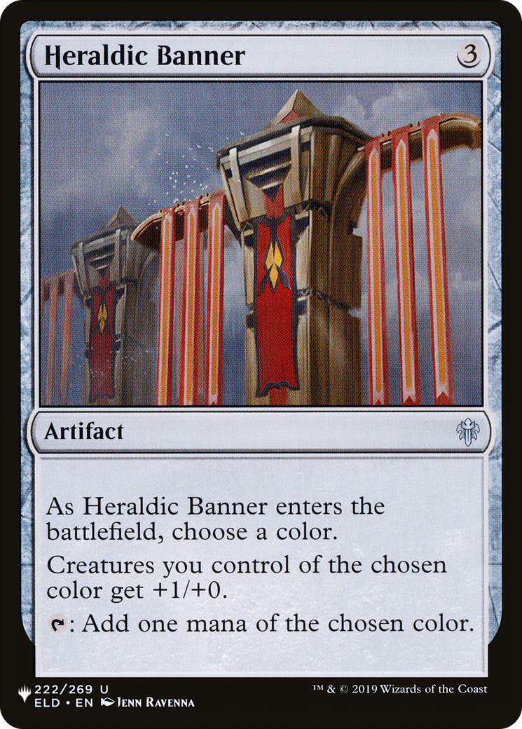 Heraldic Banner [The List Reprints] | Anubis Games and Hobby