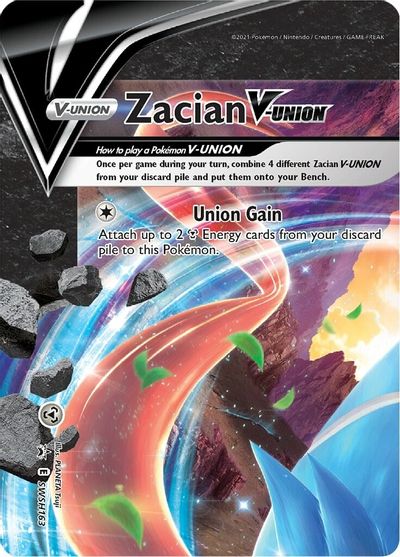 Zacian V-Union (SWSH163) [Sword & Shield: Black Star Promos] | Anubis Games and Hobby