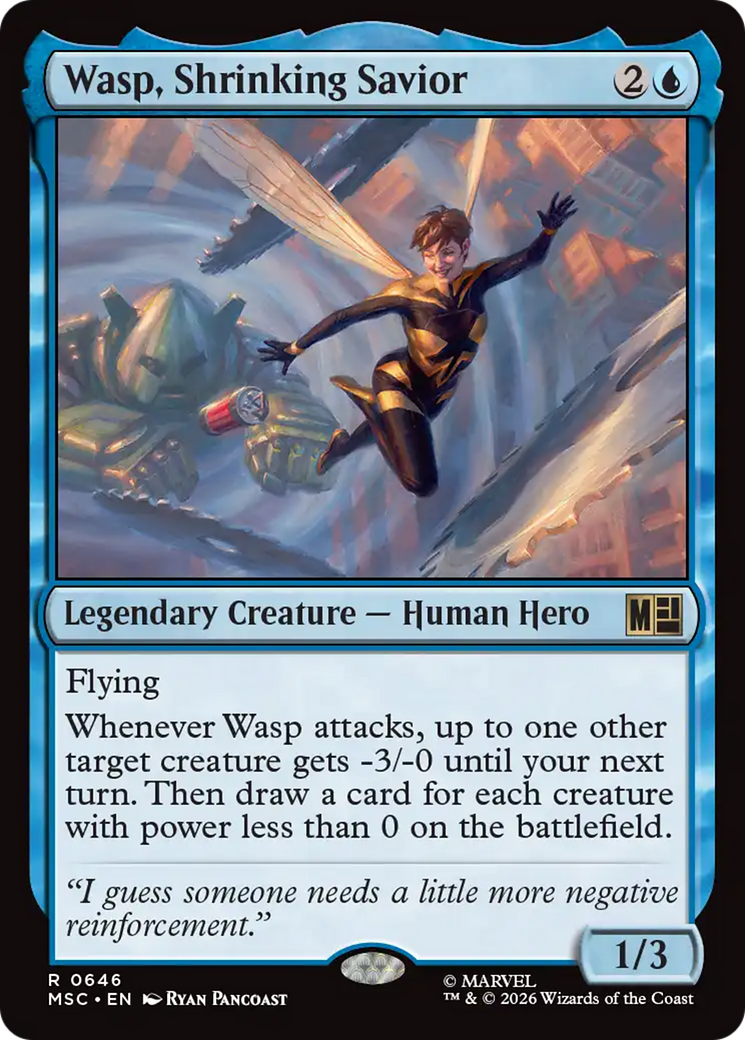 Wasp, Shrinking Savior [Marvel Super Heroes Commander] | Anubis Games and Hobby