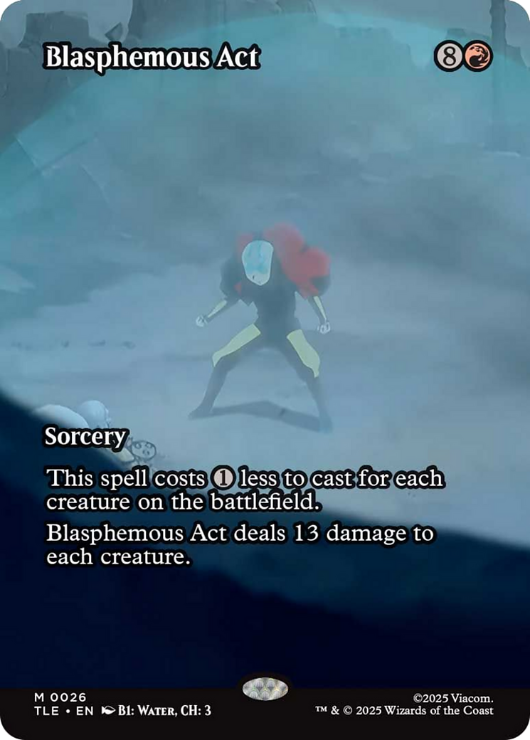 Blasphemous Act (Borderless) [Avatar: The Last Airbender: Eternal-Legal] | Anubis Games and Hobby