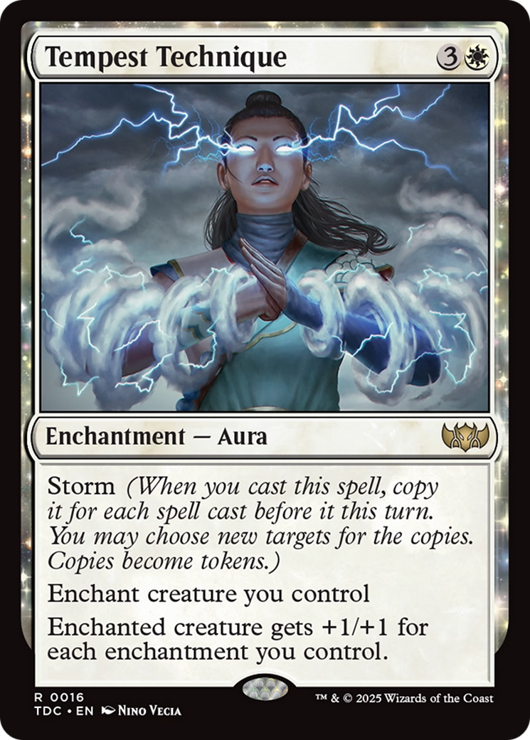 Tempest Technique [Tarkir: Dragonstorm Commander] | Anubis Games and Hobby