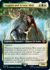 Aragorn and Arwen, Wed (Extended Art) [The Lord of the Rings: Tales of Middle-Earth] | Anubis Games and Hobby