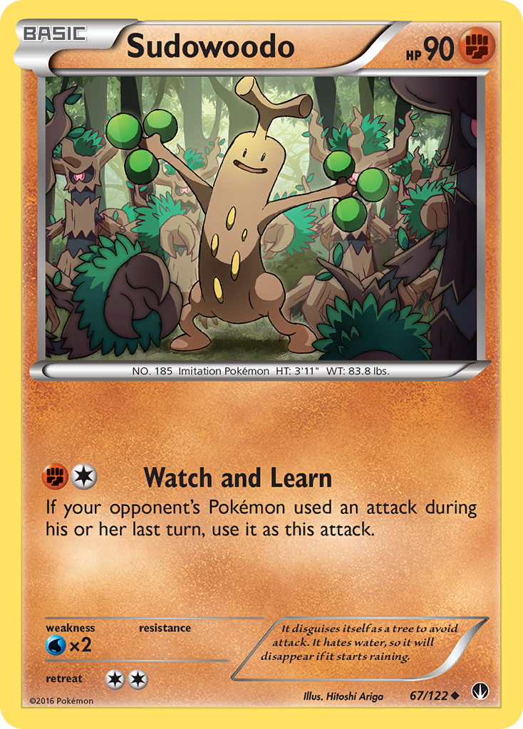 Sudowoodo (67/122) [XY: BREAKpoint] | Anubis Games and Hobby