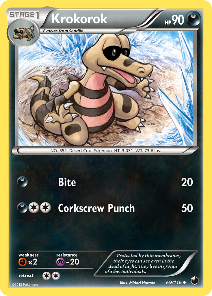 Krokorok (69/116) [Black & White: Plasma Freeze] | Anubis Games and Hobby