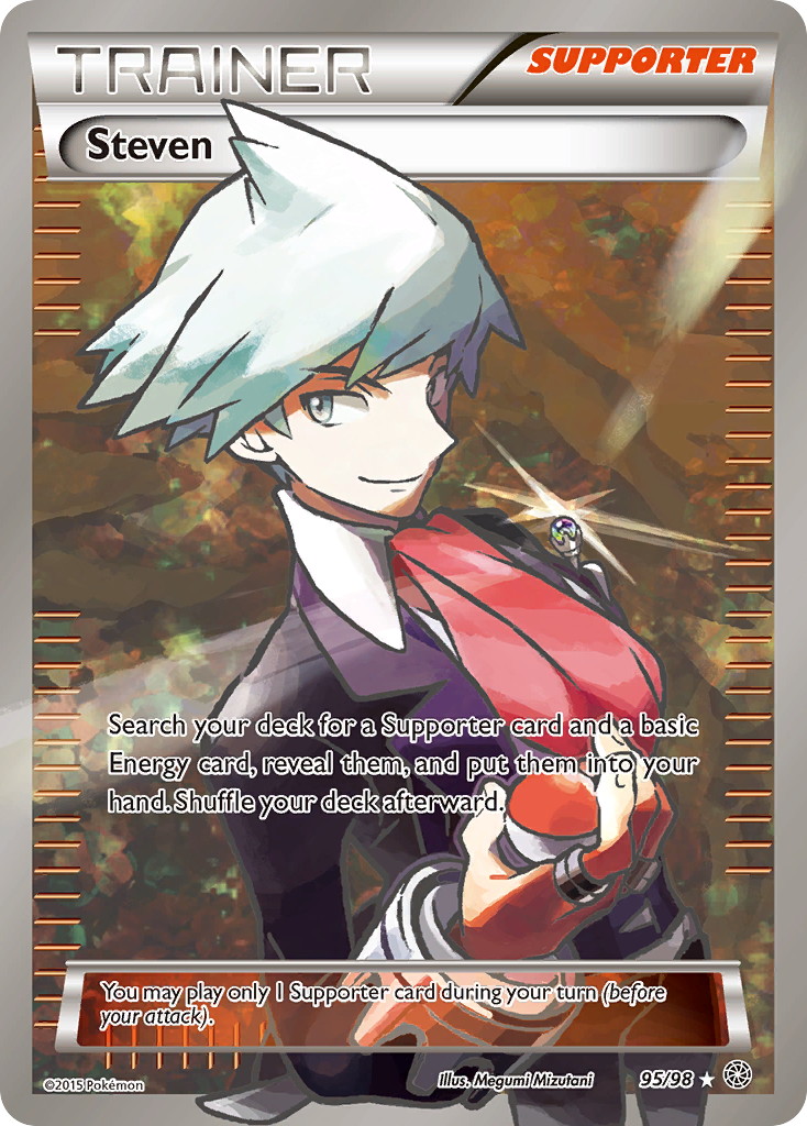 Steven (95/98) [XY: Ancient Origins] | Anubis Games and Hobby