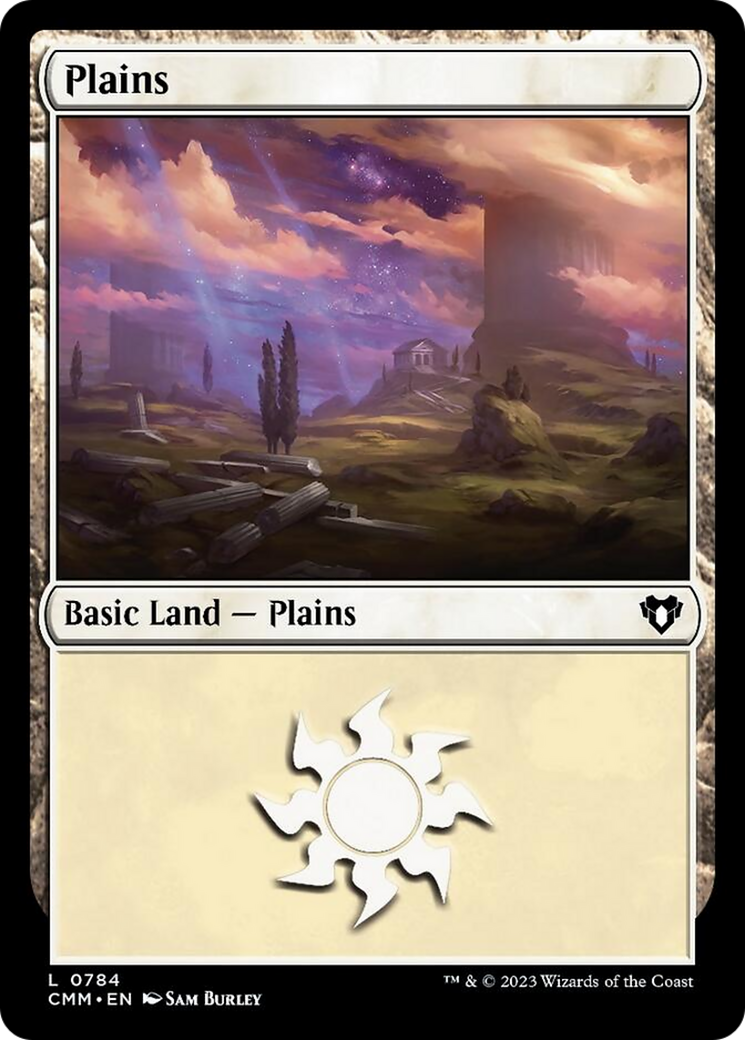 Plains (784) [Commander Masters] | Anubis Games and Hobby