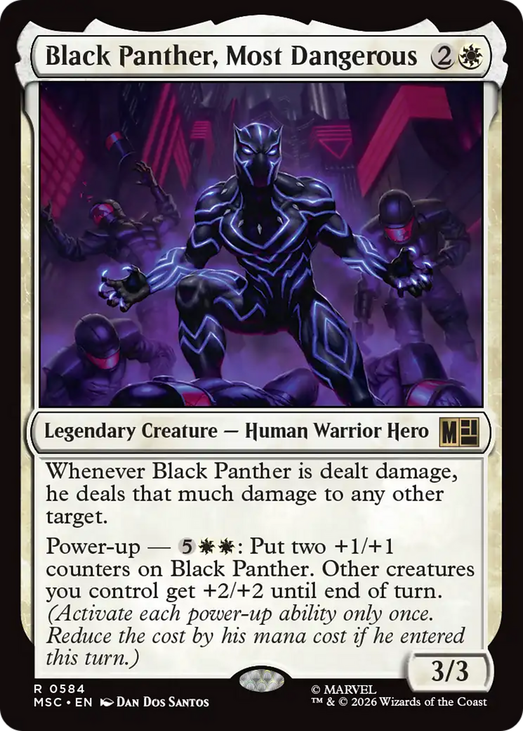 Black Panther, Most Dangerous [Marvel Super Heroes Commander] | Anubis Games and Hobby