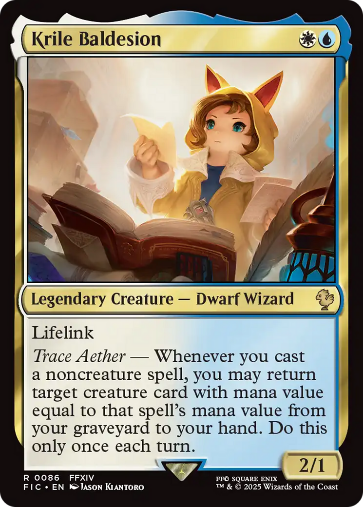 Krile Baldesion [FINAL FANTASY Commander] | Anubis Games and Hobby