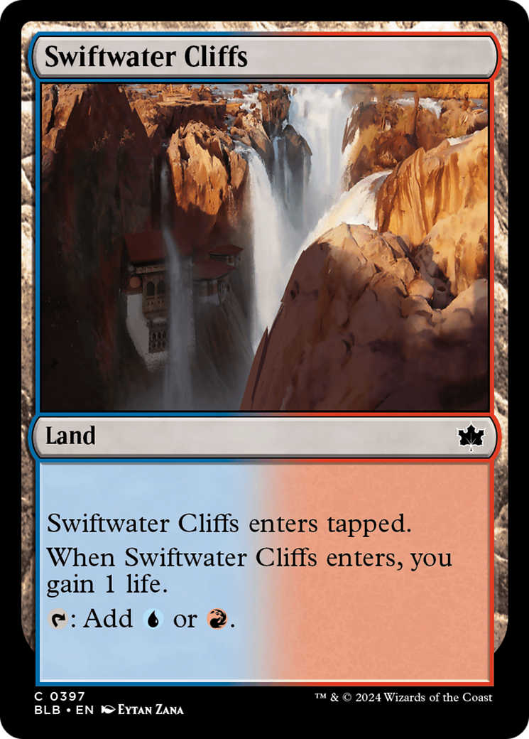 Swiftwater Cliffs [Bloomburrow] | Anubis Games and Hobby