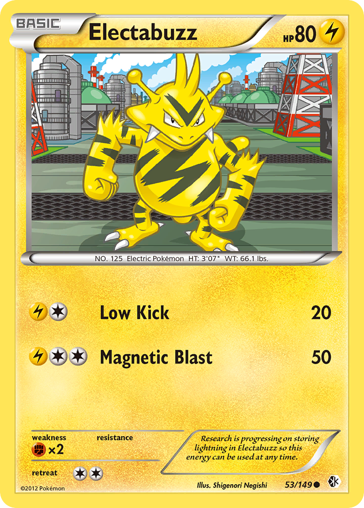 Electabuzz (53/149) [Black & White: Boundaries Crossed] | Anubis Games and Hobby