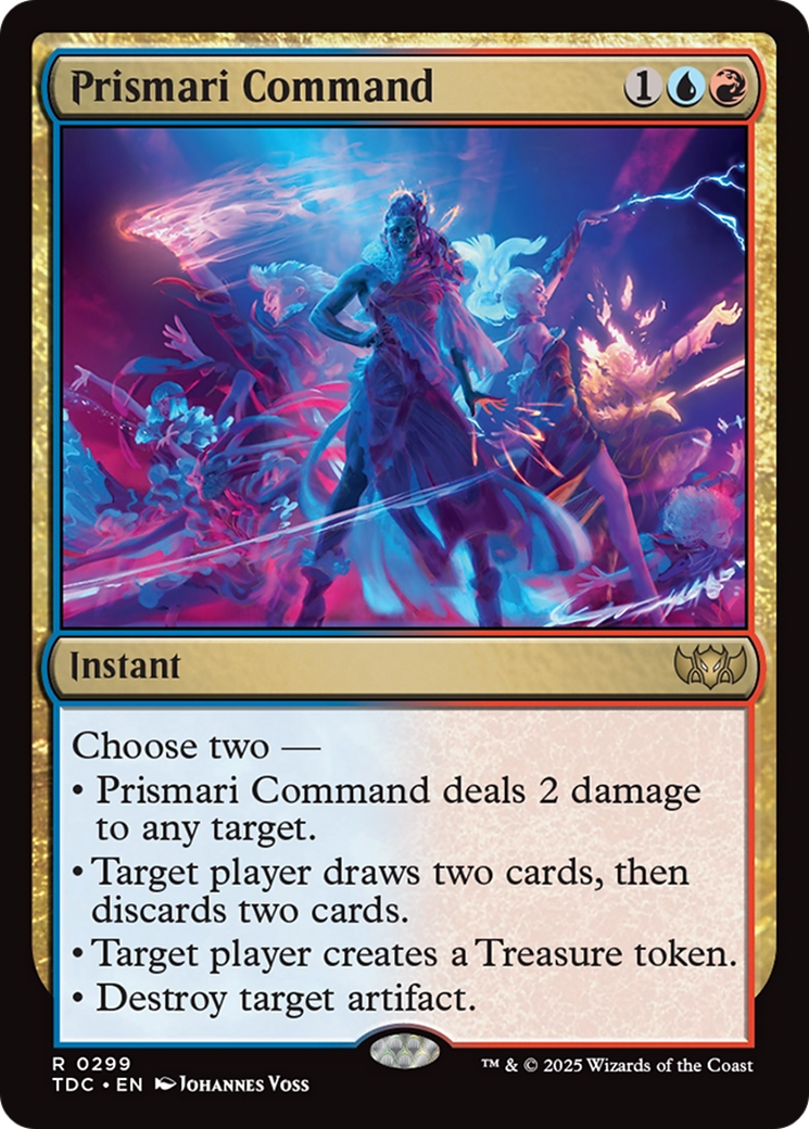 Prismari Command [Tarkir: Dragonstorm Commander] | Anubis Games and Hobby