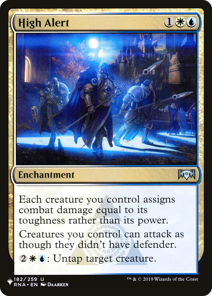 High Alert [The List] | Anubis Games and Hobby