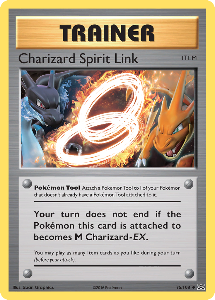 Charizard Spirit Link (75/108) [XY: Evolutions] | Anubis Games and Hobby