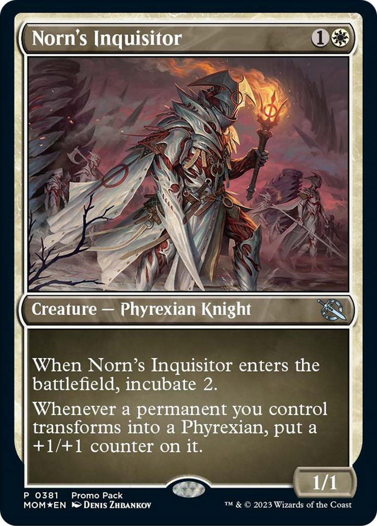 Norn's Inquisitor (Promo Pack) [March of the Machine Promos] | Anubis Games and Hobby