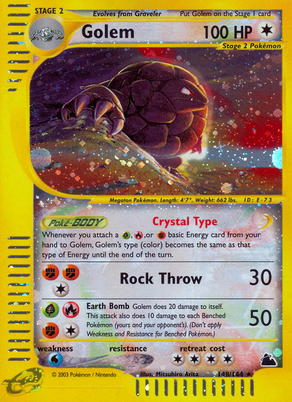 Golem (148/144) [Skyridge] | Anubis Games and Hobby