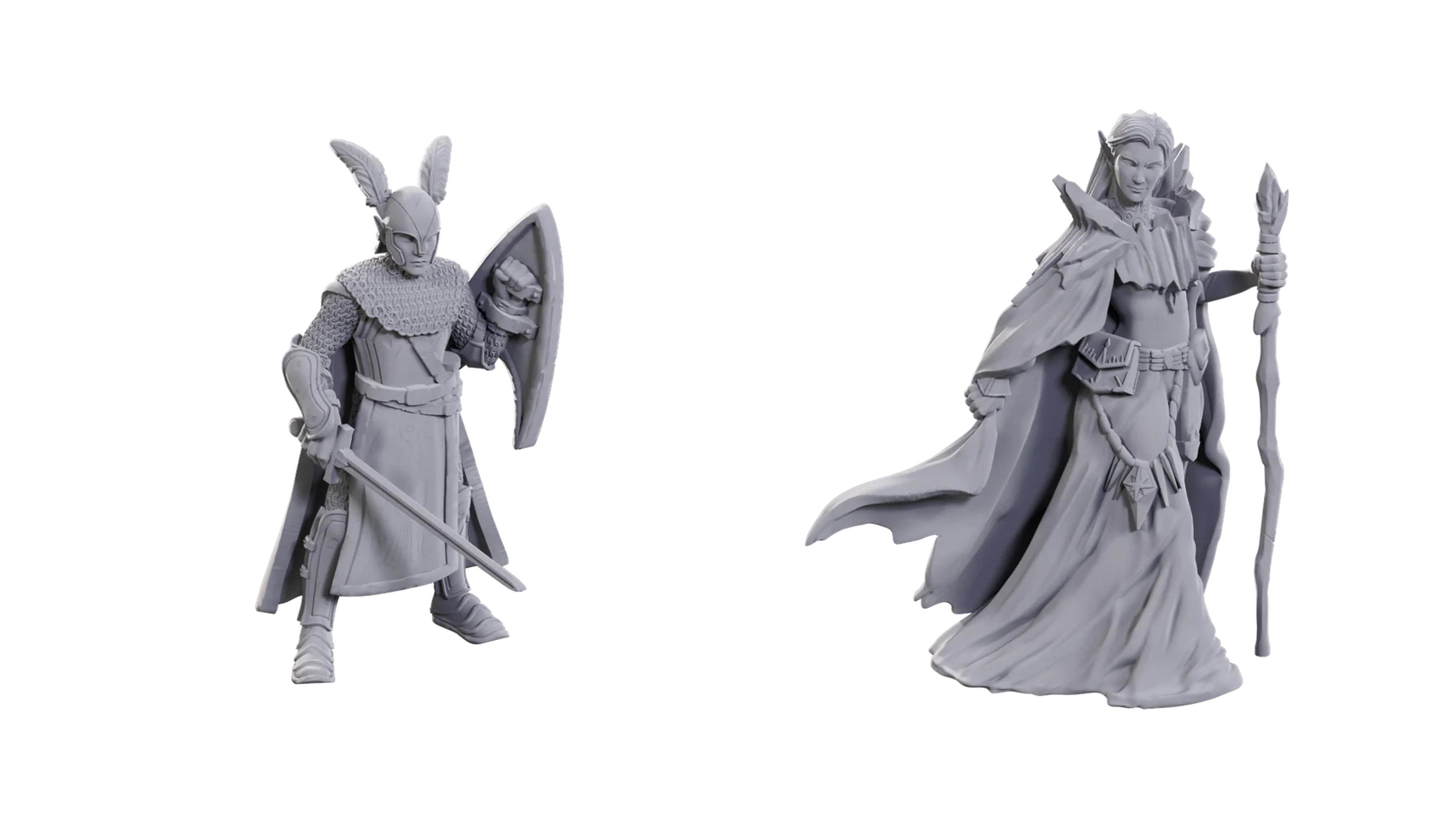 D&D 50th Anniversary Miniatures - Elves | Anubis Games and Hobby