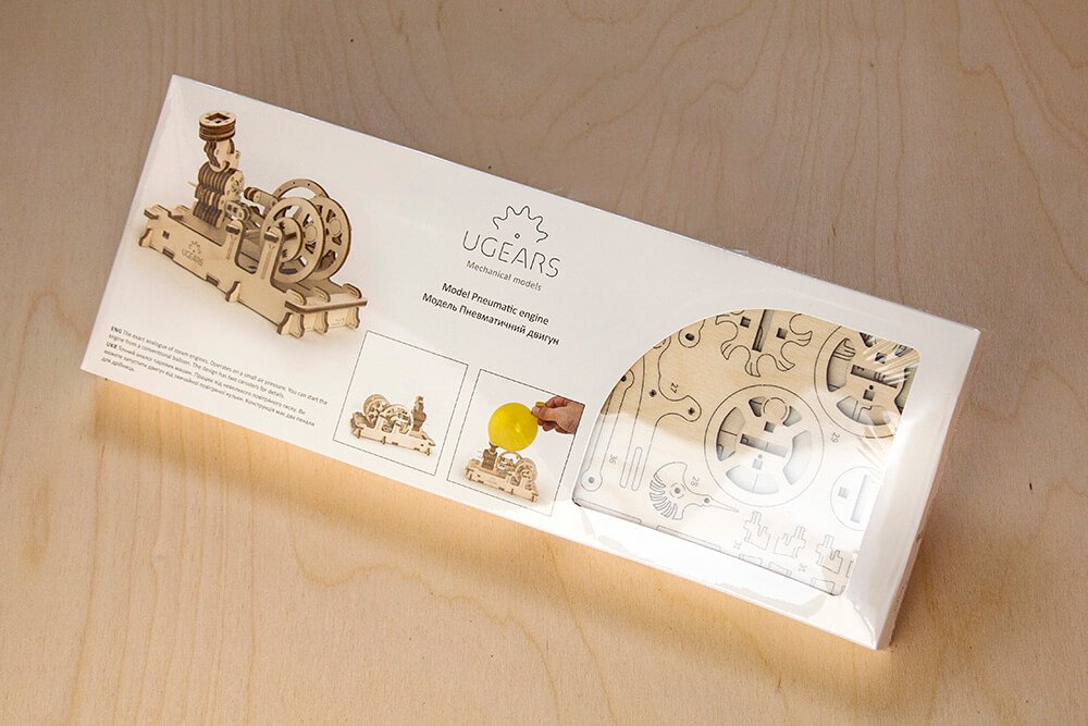 UGears Pneuamatic Engine Model | Anubis Games and Hobby