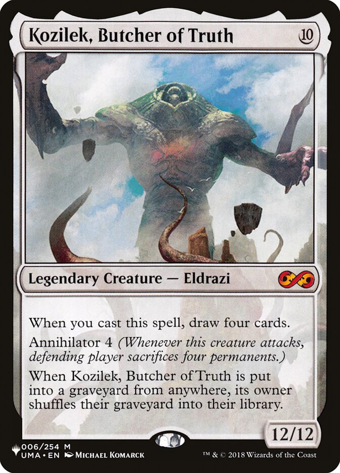 Kozilek, Butcher of Truth [The List] | Anubis Games and Hobby