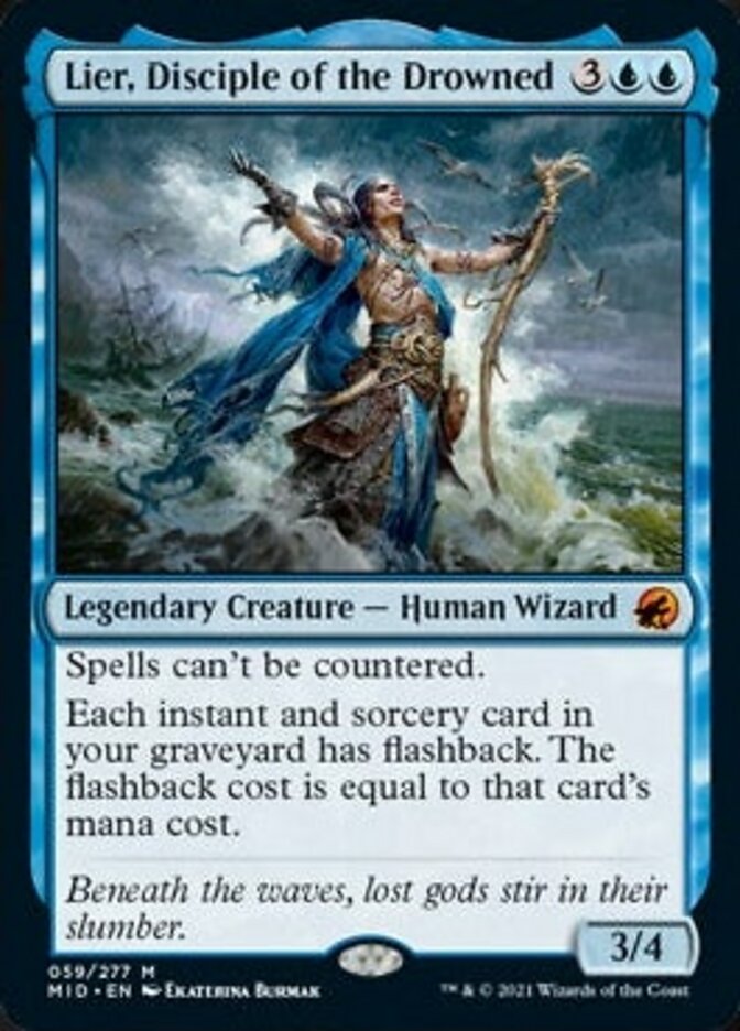 Lier, Disciple of the Drowned [Innistrad: Midnight Hunt] | Anubis Games and Hobby