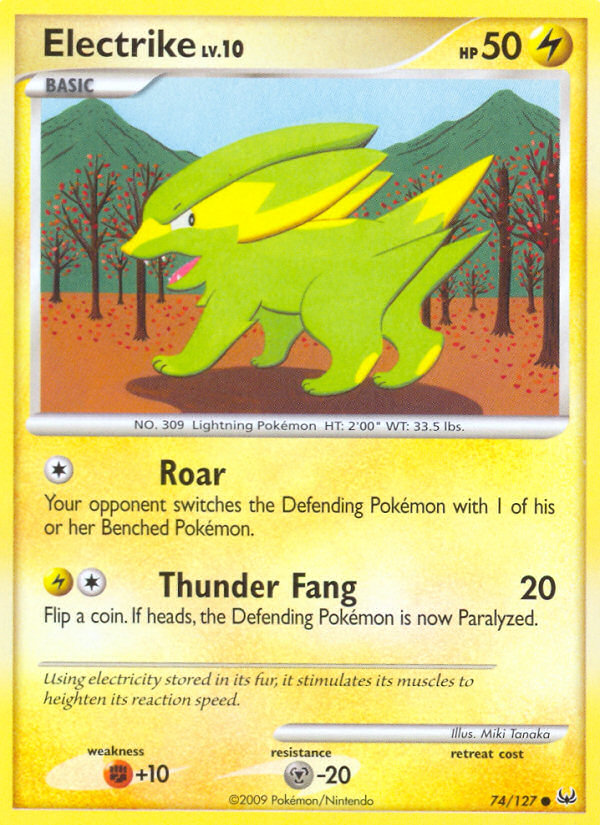 Electrike (74/127) [Platinum: Base Set] | Anubis Games and Hobby