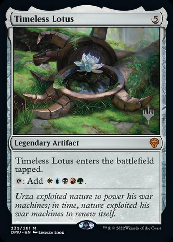 Timeless Lotus (Promo Pack) [Dominaria United Promos] | Anubis Games and Hobby