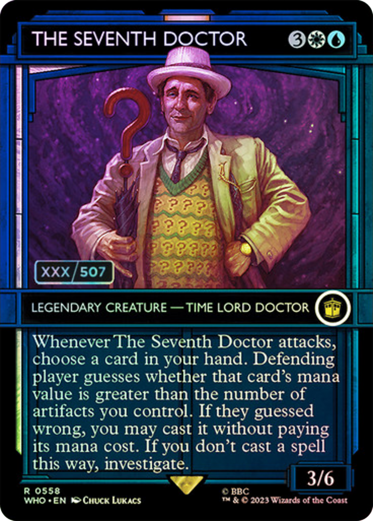 The Seventh Doctor (Serial Numbered) [Doctor Who] | Anubis Games and Hobby