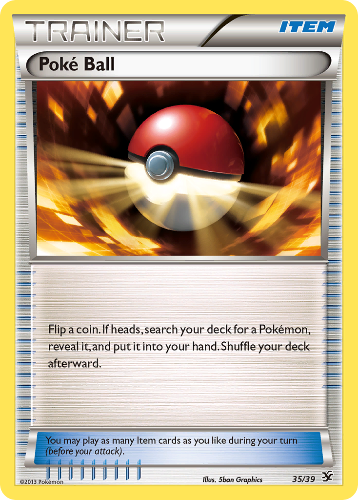Poke Ball (35/39) [XY: Kalos Starter Set] | Anubis Games and Hobby