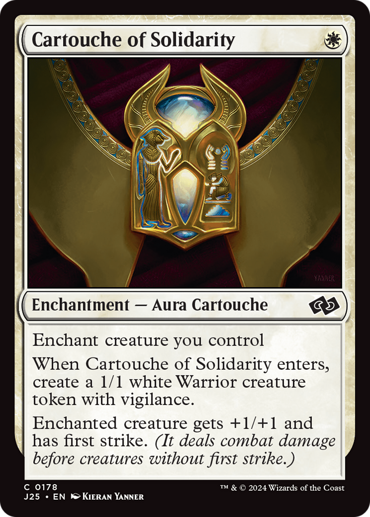 Cartouche of Solidarity [Foundations Jumpstart] | Anubis Games and Hobby