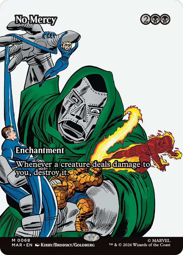No Mercy (Borderless) [Marvel Universe: Eternal-Legal] | Anubis Games and Hobby