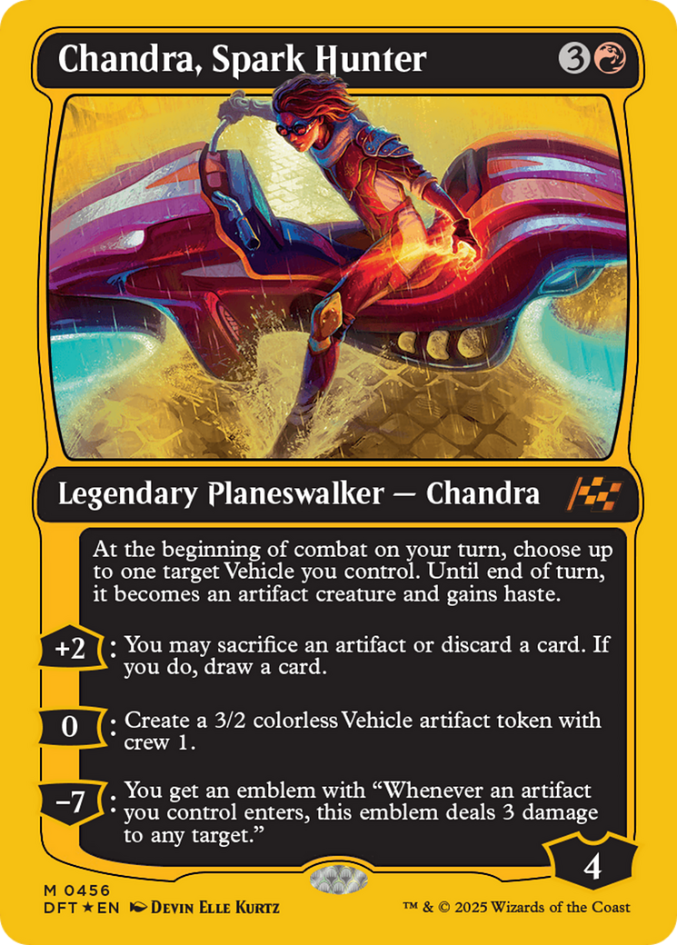 Chandra, Spark Hunter (First-Place Foil) [Aetherdrift] | Anubis Games and Hobby