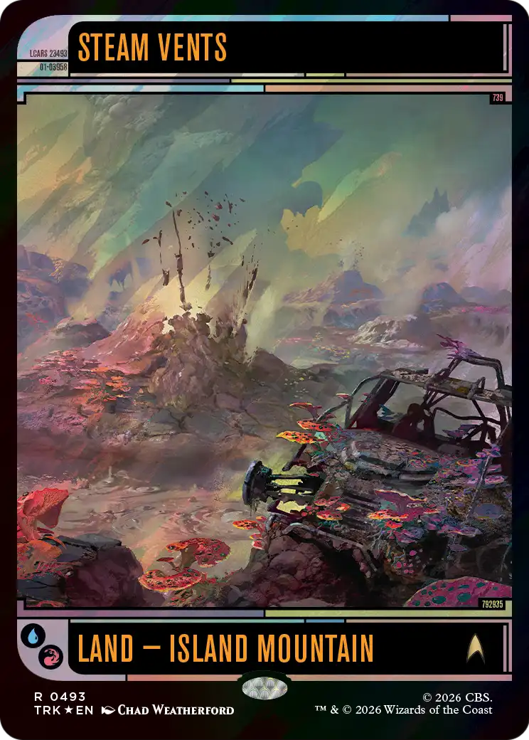 Steam Vents (Surge Foil) [Star Trek] | Anubis Games and Hobby