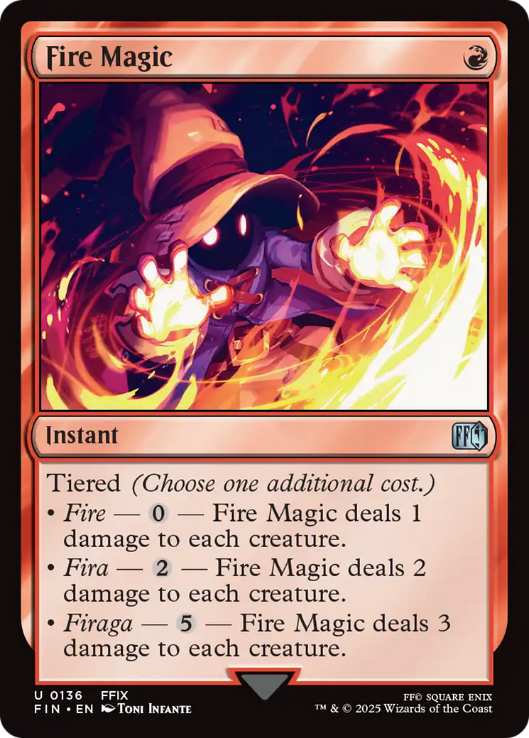 Fire Magic [FINAL FANTASY] | Anubis Games and Hobby