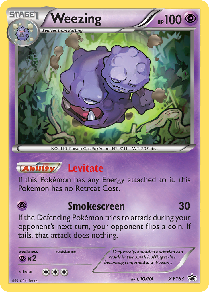 Weezing (XY163) [XY: Black Star Promos] | Anubis Games and Hobby