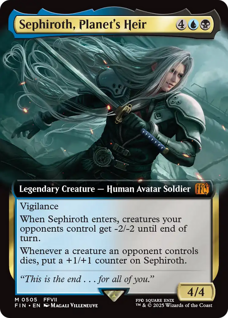 Sephiroth, Planet's Heir (Extended Art) [FINAL FANTASY] | Anubis Games and Hobby