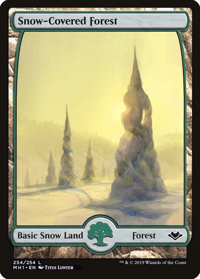 Snow-Covered Forest [Modern Horizons] | Anubis Games and Hobby