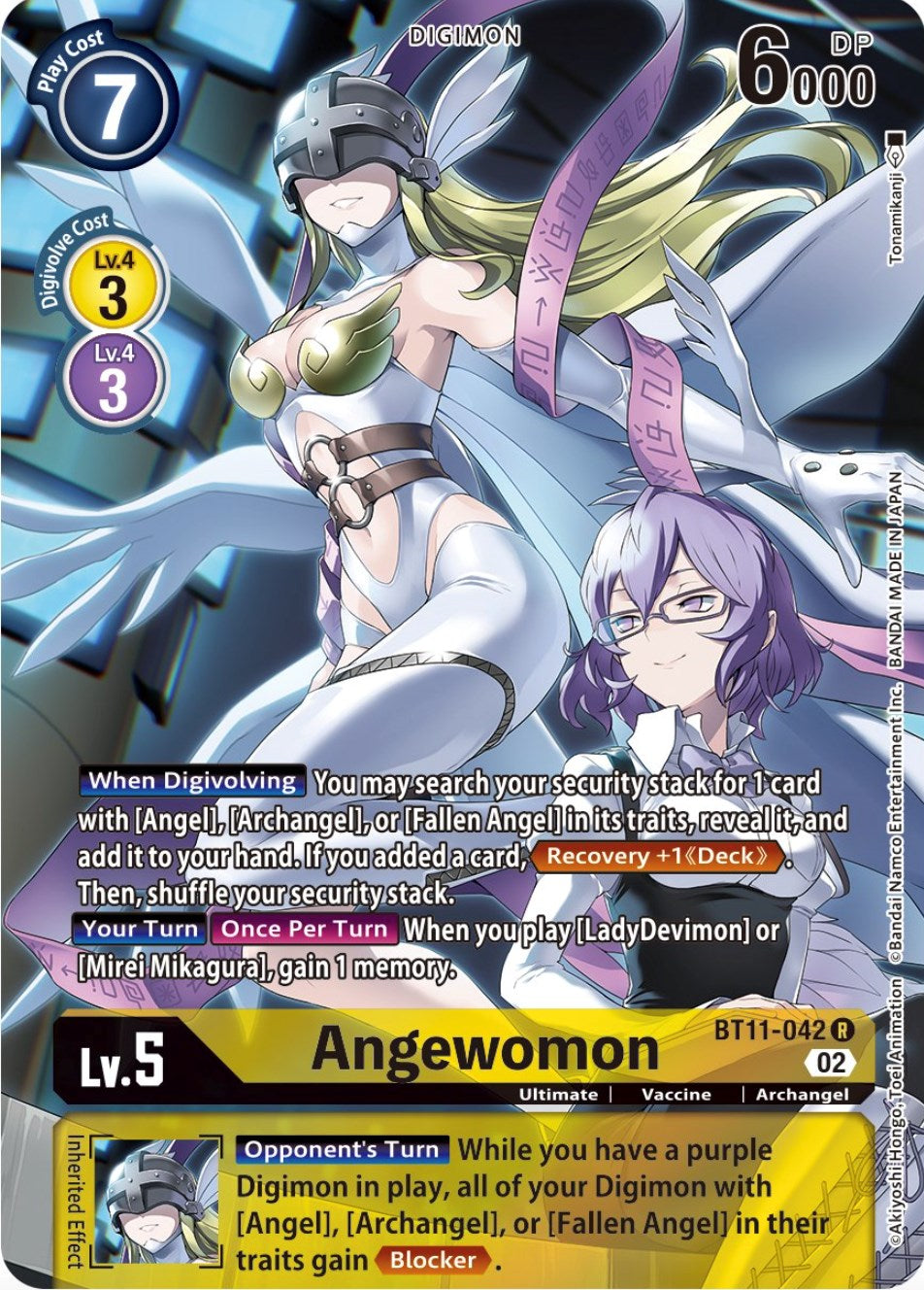 Angewomon [BT11-042] (Alternate Art) [Dimensional Phase] | Anubis Games and Hobby