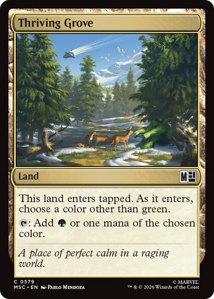Thriving Grove [Marvel Super Heroes Commander] | Anubis Games and Hobby