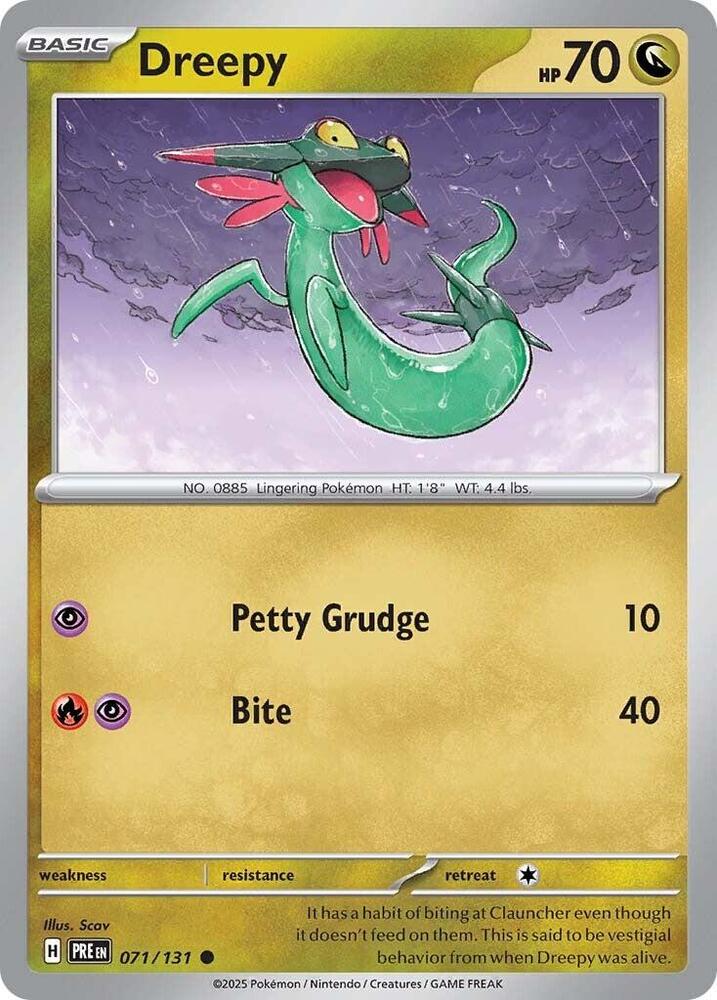 Dreepy (071/131) [Scarlet & Violet: Prismatic Evolutions] | Anubis Games and Hobby