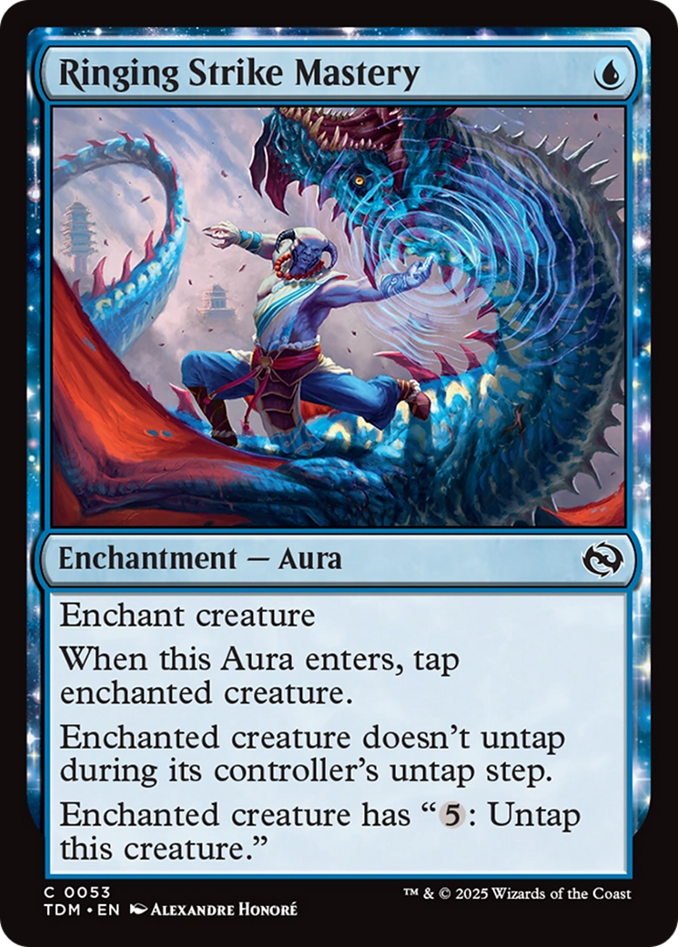 Ringing Strike Mastery [Tarkir: Dragonstorm] | Anubis Games and Hobby