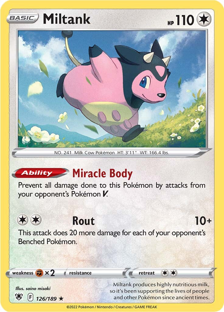 Miltank (126/189) [Sword & Shield: Astral Radiance] | Anubis Games and Hobby