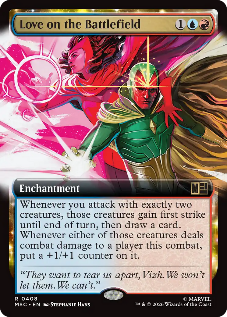 Love on the Battlefield (Extended Art) [Marvel Super Heroes Commander] | Anubis Games and Hobby