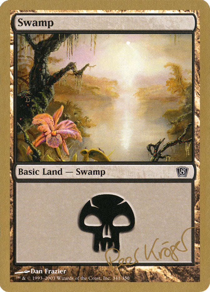 Swamp (pk341) (Peer Kroger) [World Championship Decks 2003] | Anubis Games and Hobby