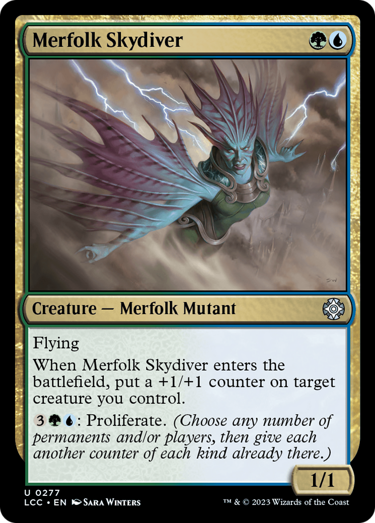 Merfolk Skydiver [The Lost Caverns of Ixalan Commander] | Anubis Games and Hobby