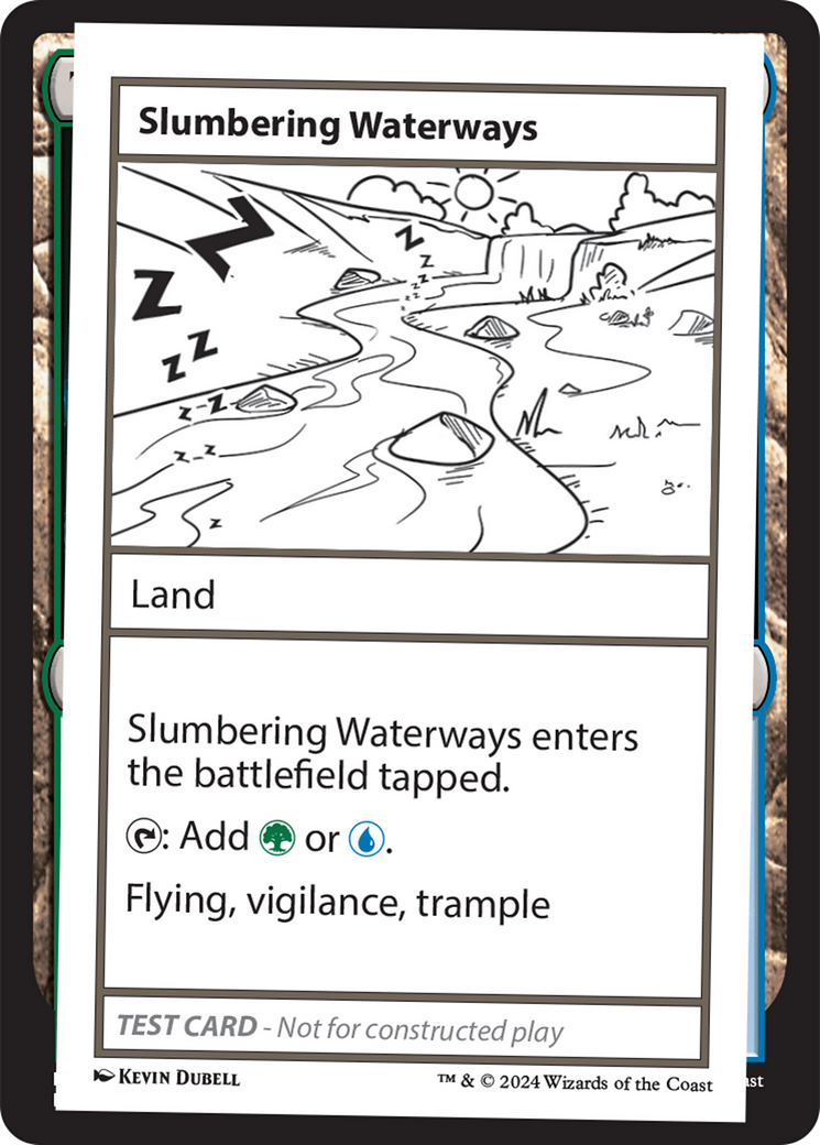 Slumbering Waterways [Mystery Booster 2 Playtest Cards] | Anubis Games and Hobby