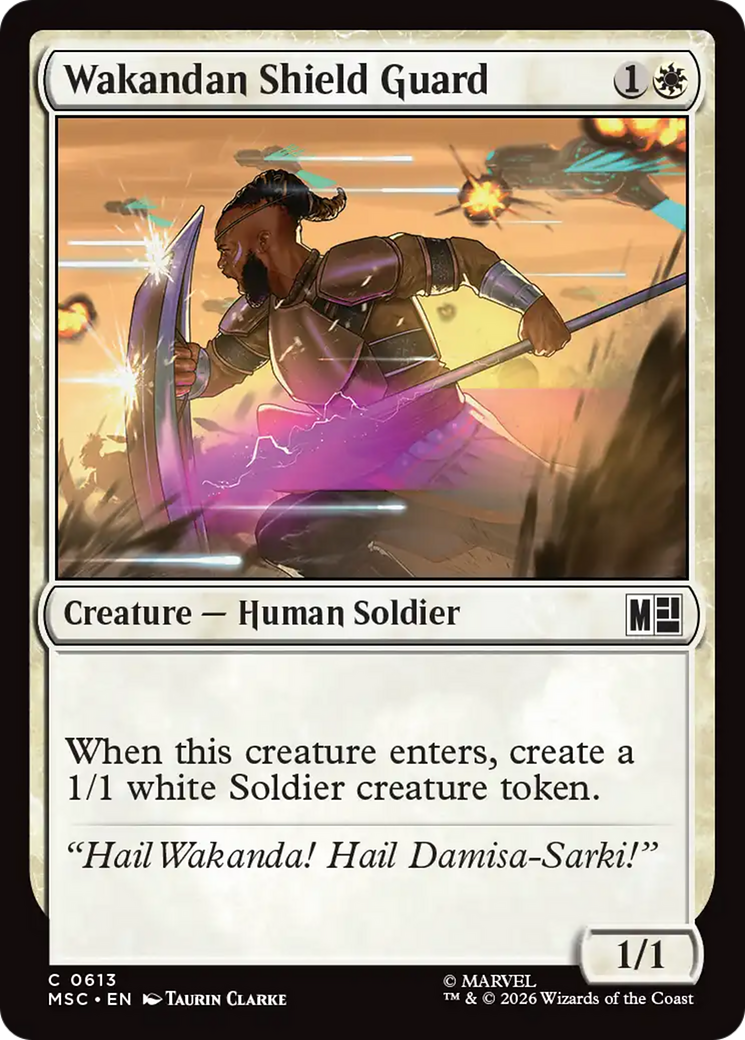 Wakandan Shield Guard [Marvel Super Heroes Commander] | Anubis Games and Hobby