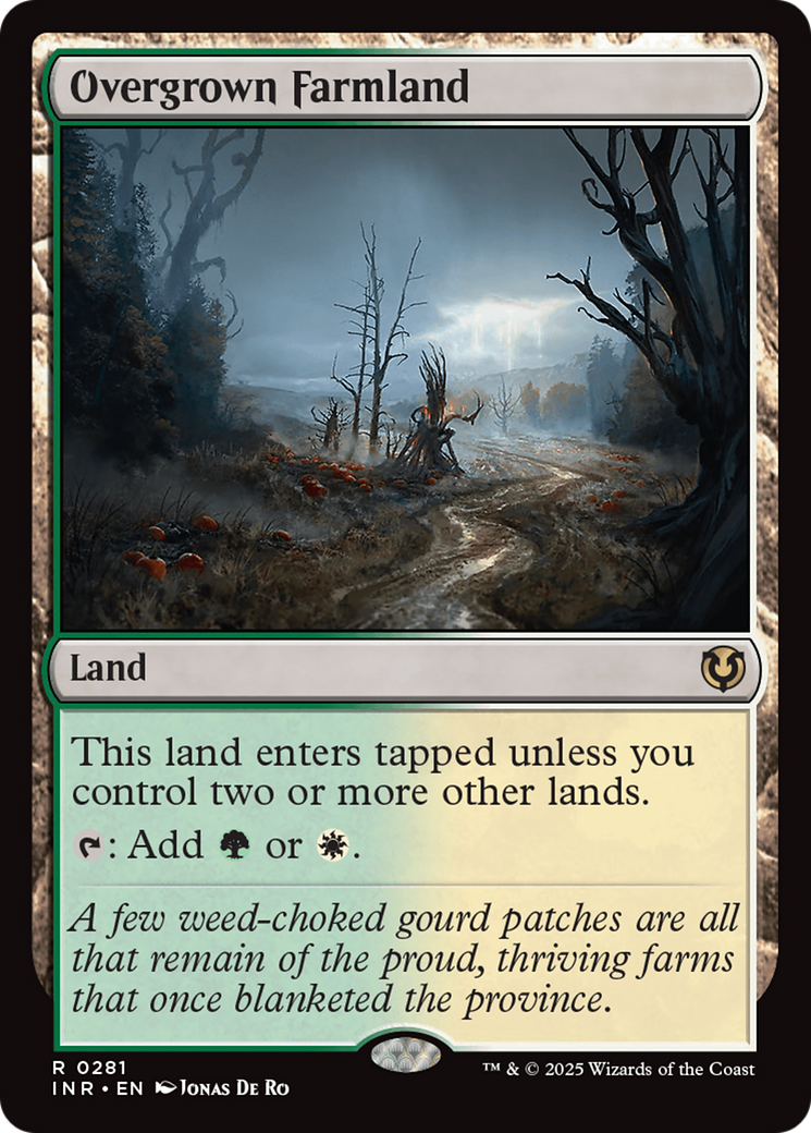 Overgrown Farmland [Innistrad Remastered] | Anubis Games and Hobby