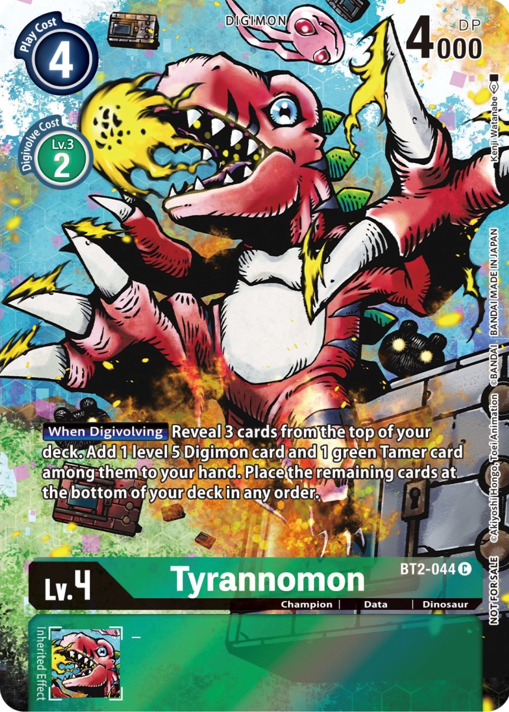 Tyrannomon [BT2-044] (25th Special Memorial Pack) [Release Special Booster Promos] | Anubis Games and Hobby