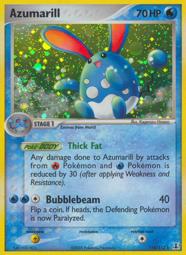 Azumarill (114/113) [EX: Delta Species] | Anubis Games and Hobby