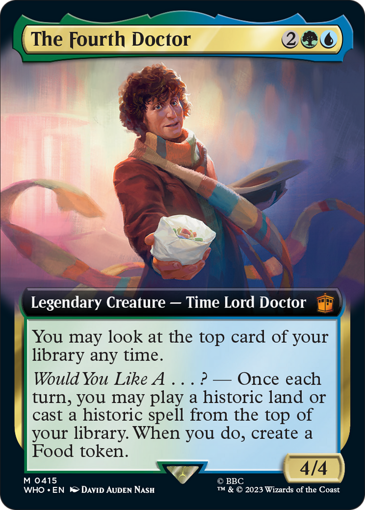 The Fourth Doctor (Extended Art) [Doctor Who] | Anubis Games and Hobby